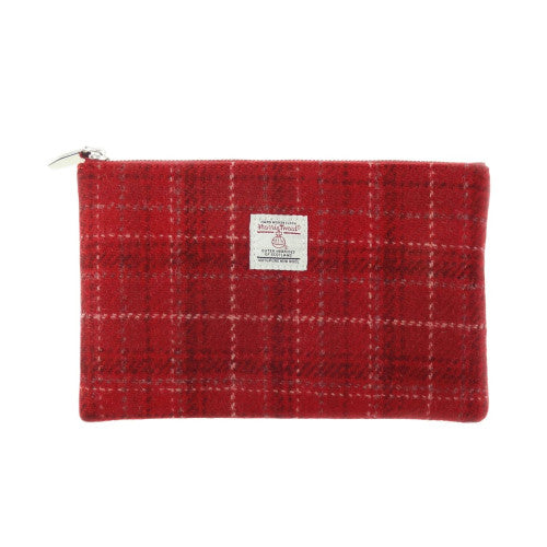 Glen Appin Harris Tweed Berneray Zip Pouch
