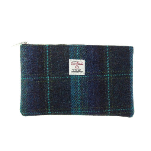 Glen Appin Harris Tweed Berneray Zip Pouch