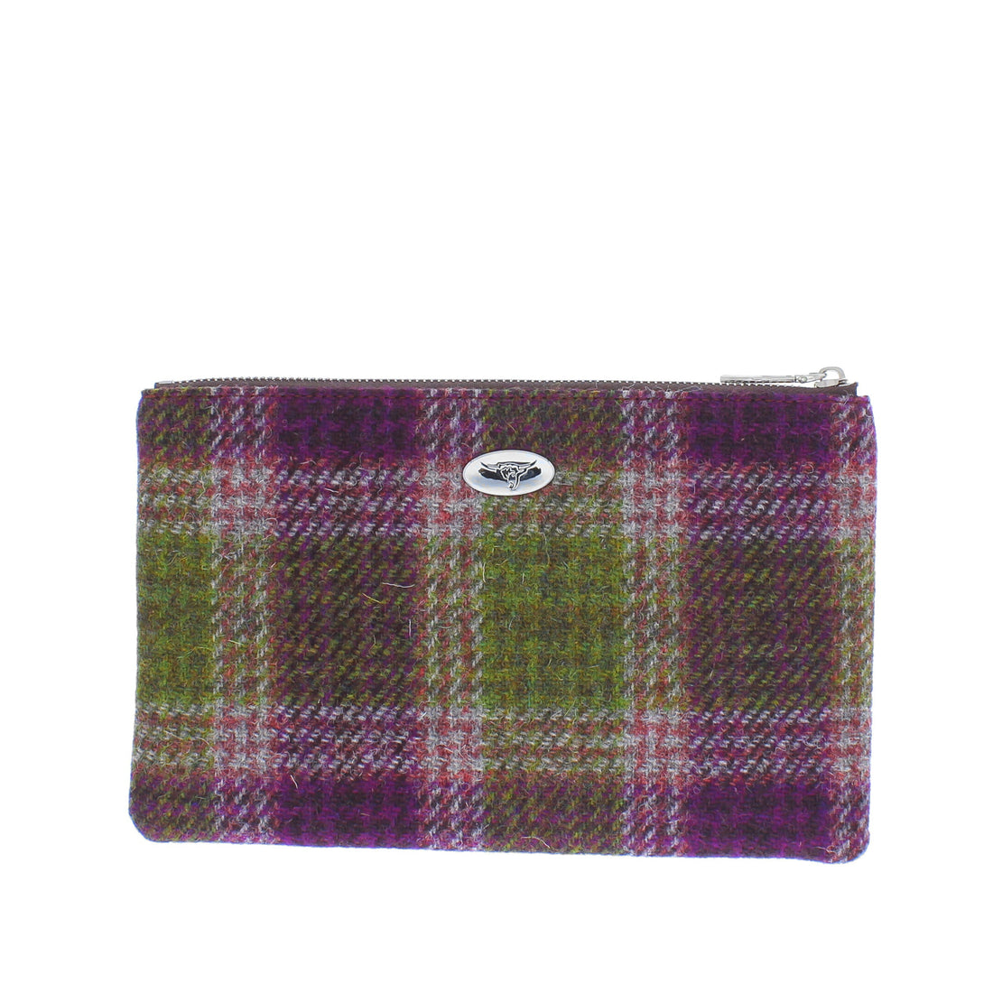 Glen Appin Harris Tweed Berneray Zip Pouch