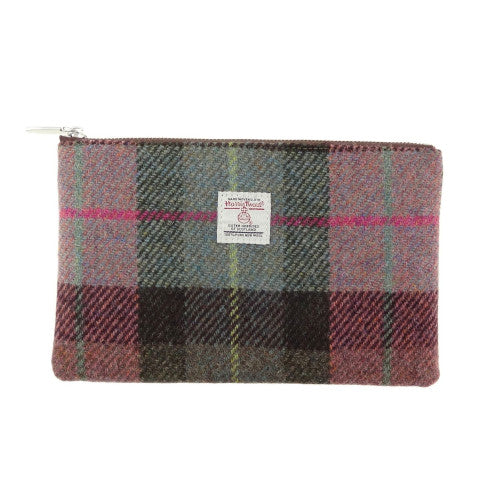 Glen Appin Harris Tweed Berneray Zip Pouch