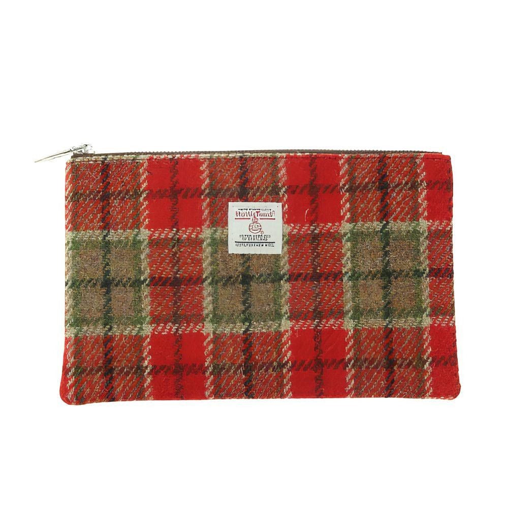 Glen Appin Harris Tweed Berneray Zip Pouch
