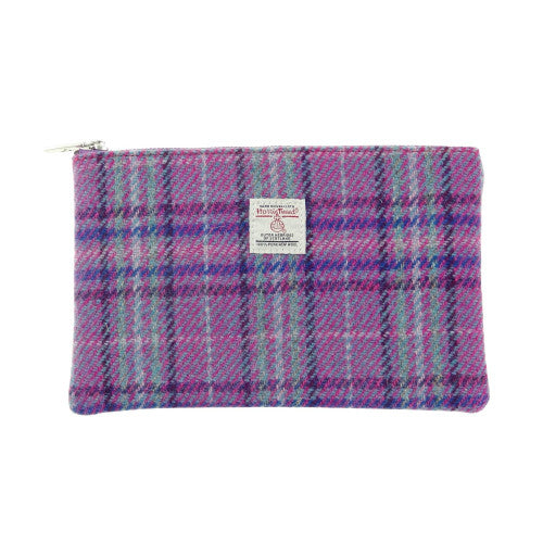 Glen Appin Harris Tweed Berneray Zip Pouch