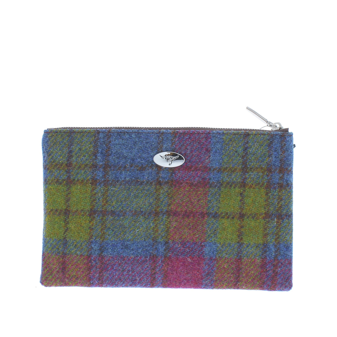 Glen Appin Harris Tweed Berneray Zip Pouch