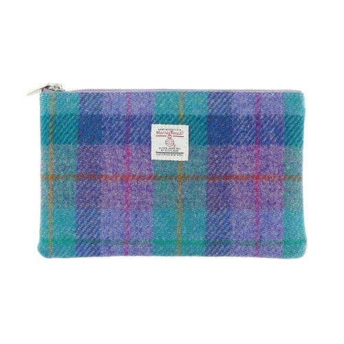 Glen Appin Harris Tweed Berneray Zip Pouch