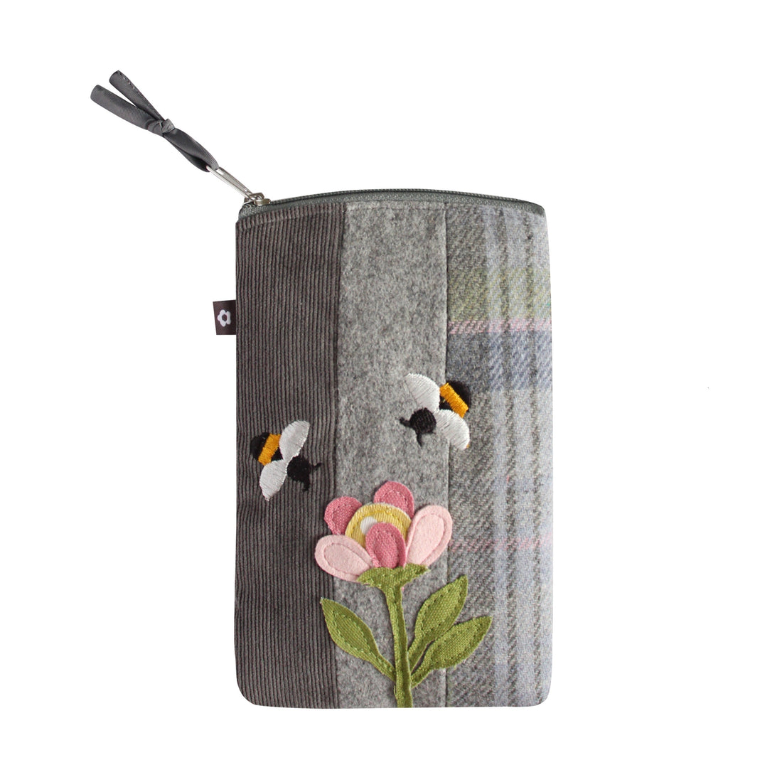 Flower & Bee Glasses Case by Earth Squared