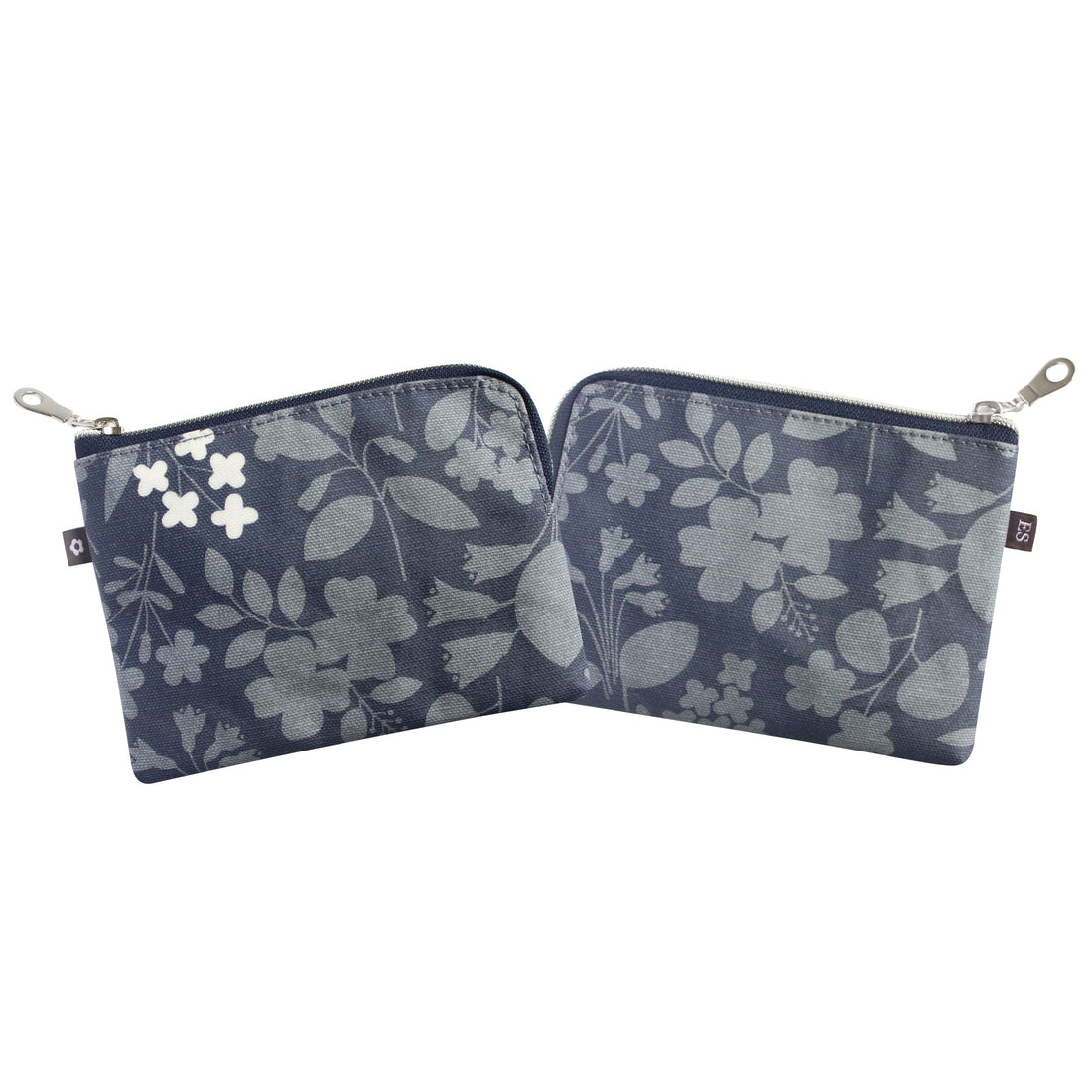 Freya Navy Oil Cloth Coin Purse by Earth Squared
