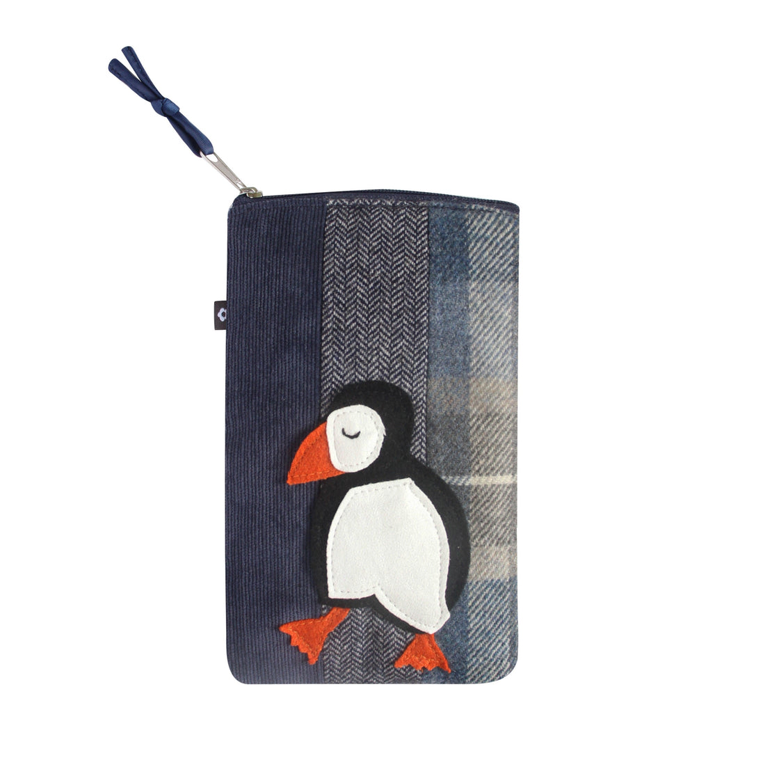 Puffin Applique Glasses Case by Earth Squared