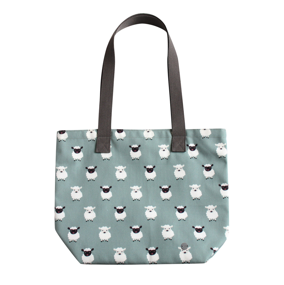 Sheep Cotton Canvas Tote Bag by Earth Squared