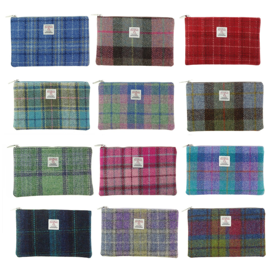 Glen Appin Harris Tweed Berneray Zip Pouch