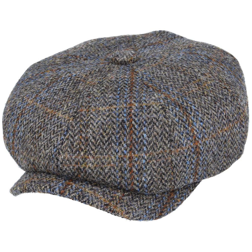 Bullantic - Premium Gladwin Bond Harris Tweed Wool Newsboy Caps