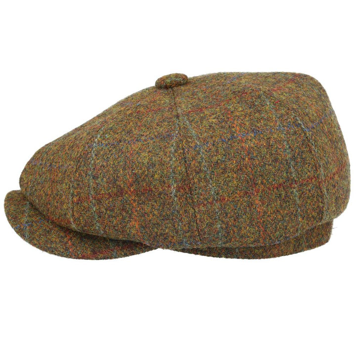 Bullantic - Gladwin Bond Harris Tweed Wool Newsboy Cap