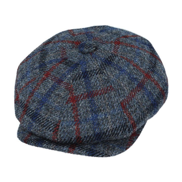 Bullantic - Gladwin Bond Harris Tweed Wool Newsboy Cap