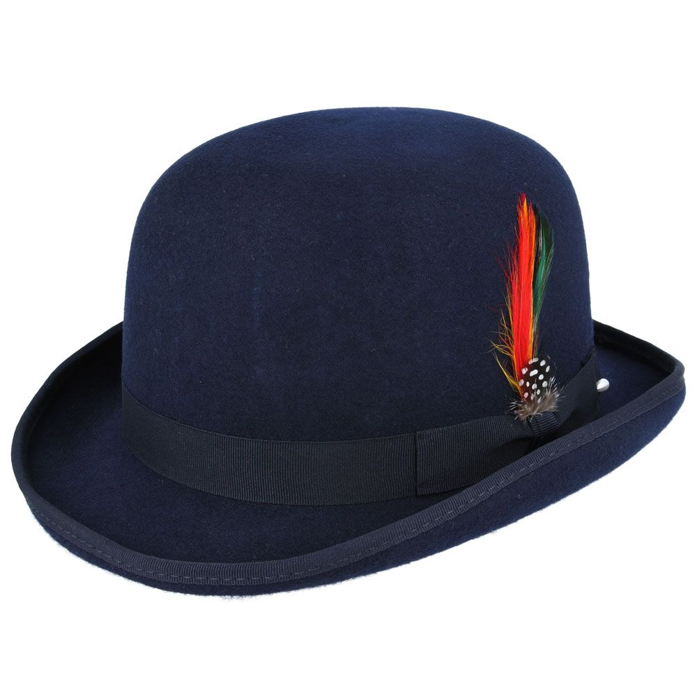 Maz Hard Felt Bowler Hat