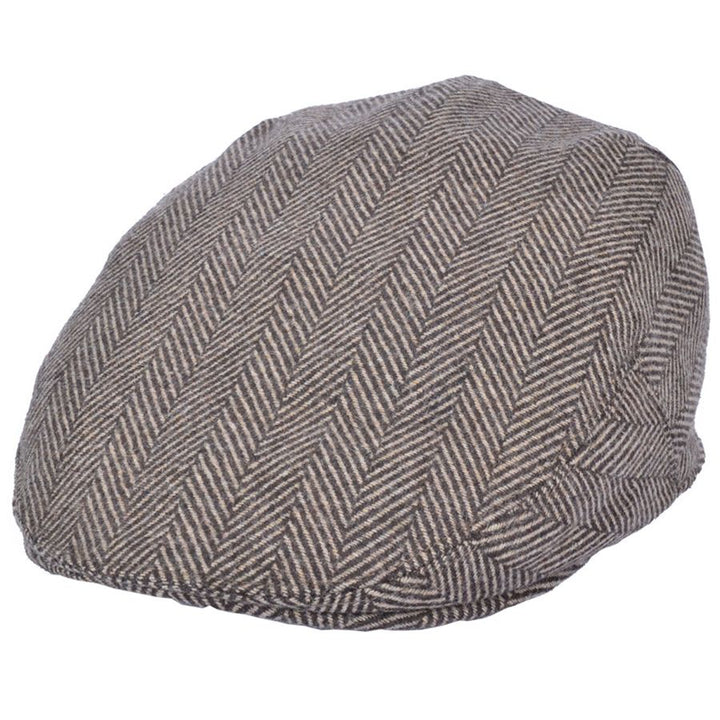 G&H Herringbone Flat Cap