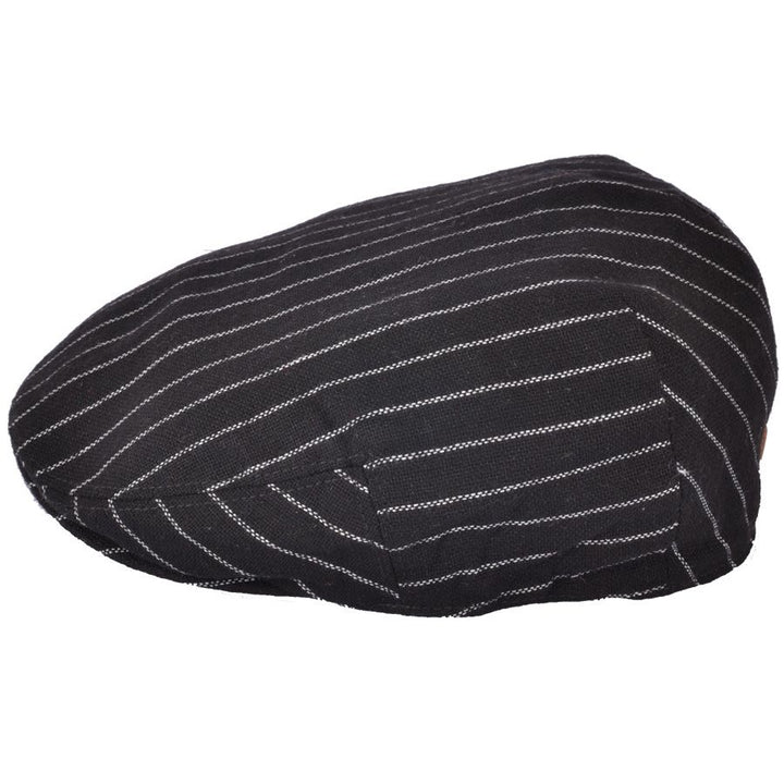 G&H Pinstripe Flat Cap