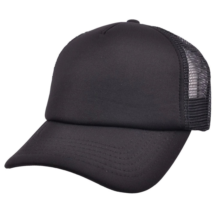 Carbon212 Vintage Plain Trucker Snapback Cap