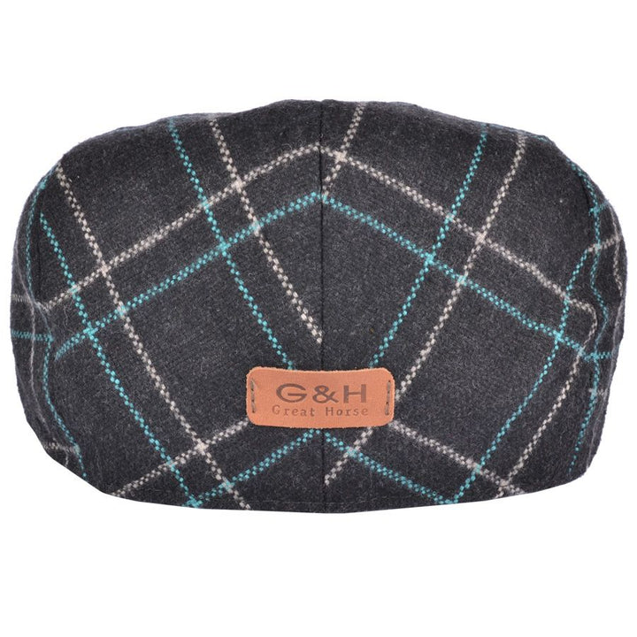 G&H Check Tweed Flat Cap