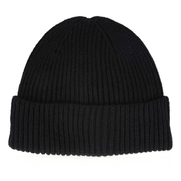 Maz Skull Ribbed Knit Trawler Beanie