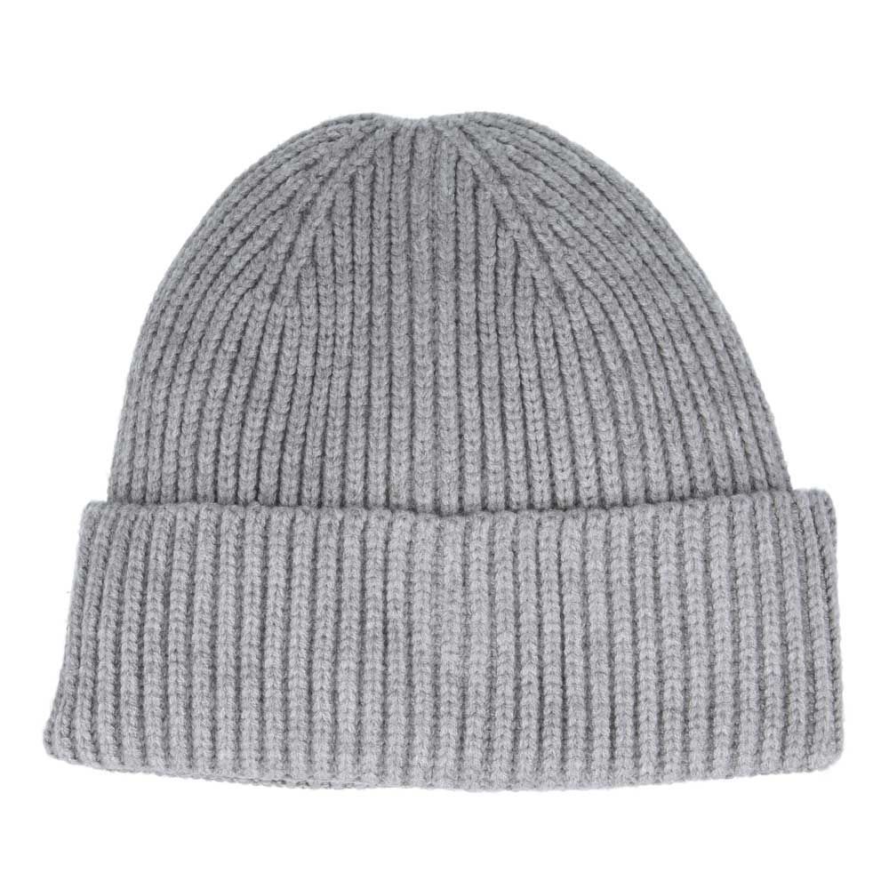 Maz Skull Ribbed Knit Trawler Beanie