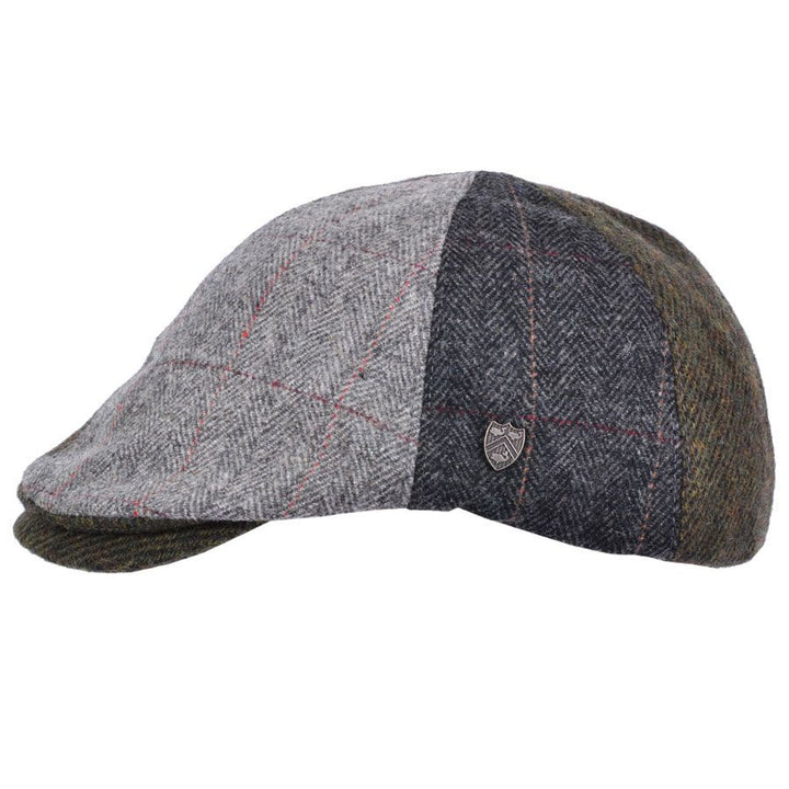 Bullantic - Gladwin Bond Wool Check Six Panel Cap