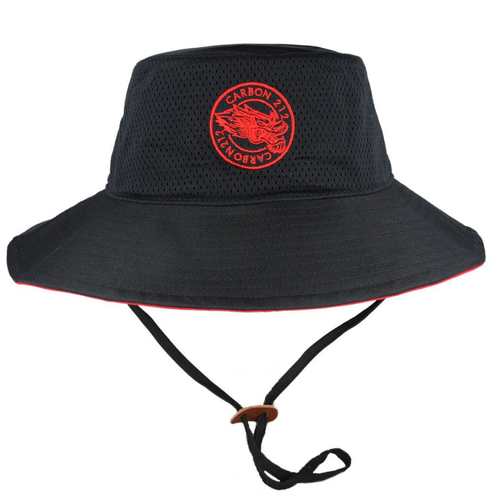 Carbon212 Safari Lightweight Wide Brim Mesh Bucket Hat