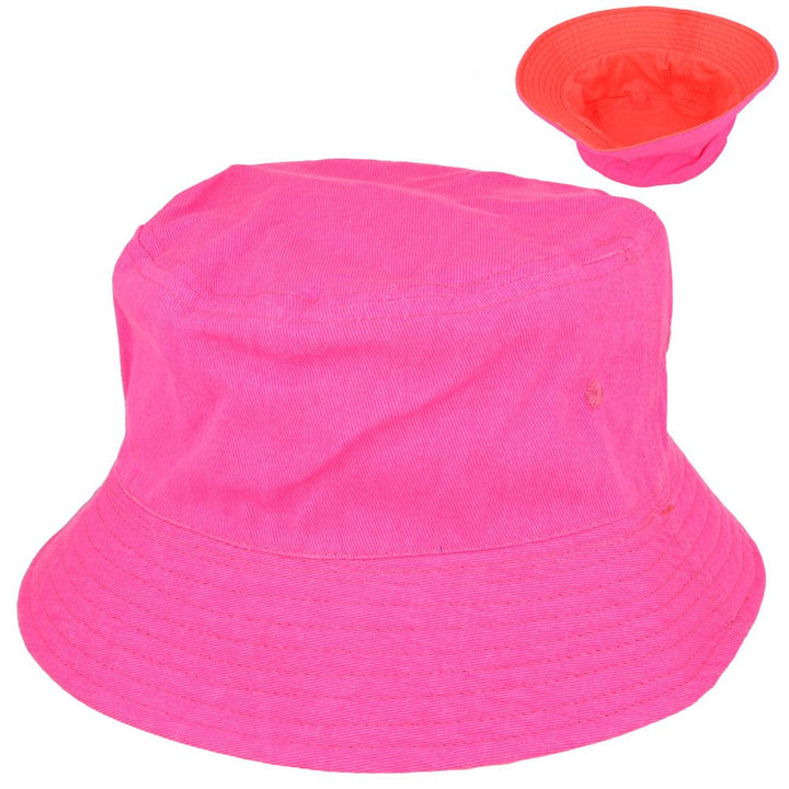 Carbon212 New Reversible Lightweight Neon Bucket Hat