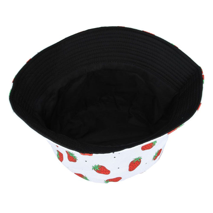 Maz Reversible Strawberry Fisherman Bucket Hat