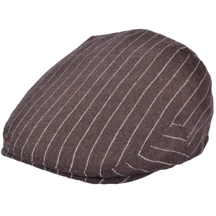 G&H Pinstripe Flat Cap