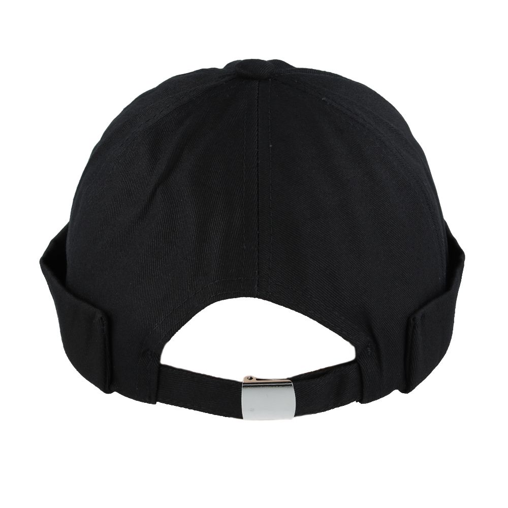 Maz/ carbon 212 Cotton Docker Rolled Cuff Retro Fashion Brimless Hat