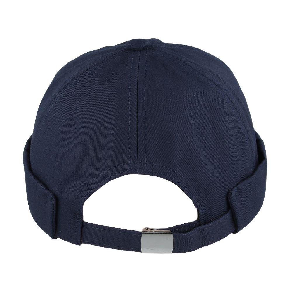 Maz/ carbon 212 Cotton Docker Rolled Cuff Retro Fashion Brimless Hat