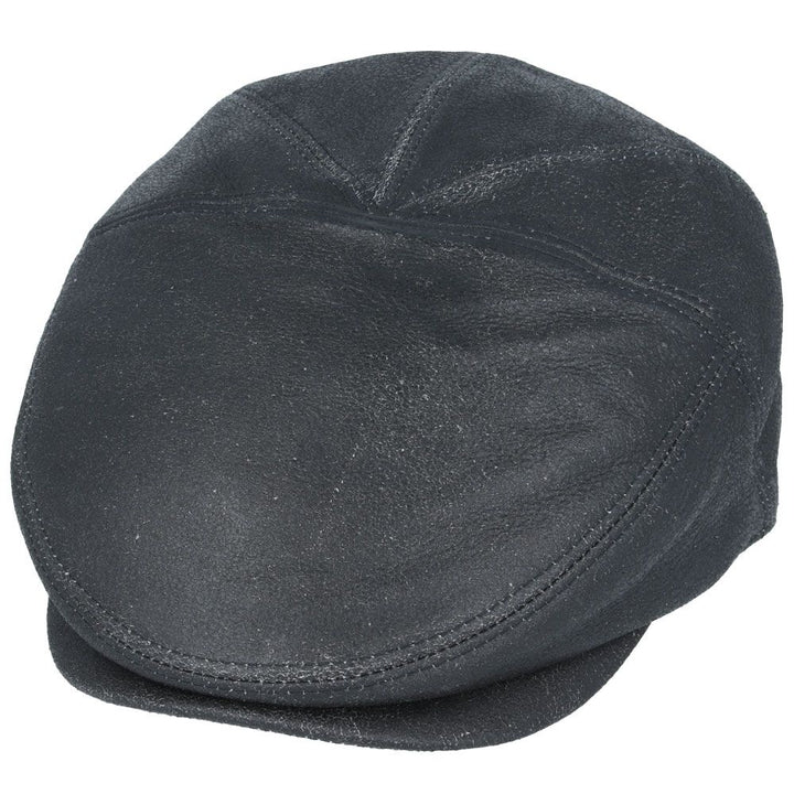 Bullantic - Gladwin Bond Sheep Skin Leather Flat Cap