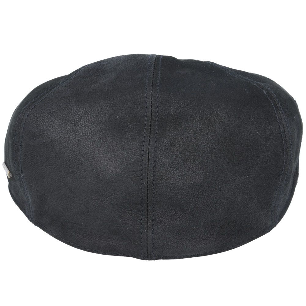 Bullantic - Premium Sheep Skin Leather Gladwin Bond Hatters London Flat Cap