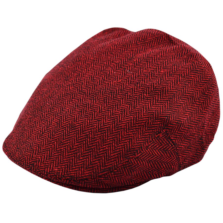 G&H Herringbone Flat Cap