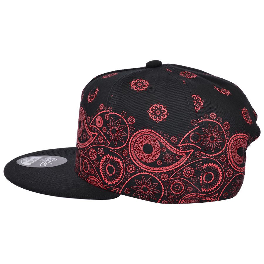 Carbon212 Paisley Print Snapback