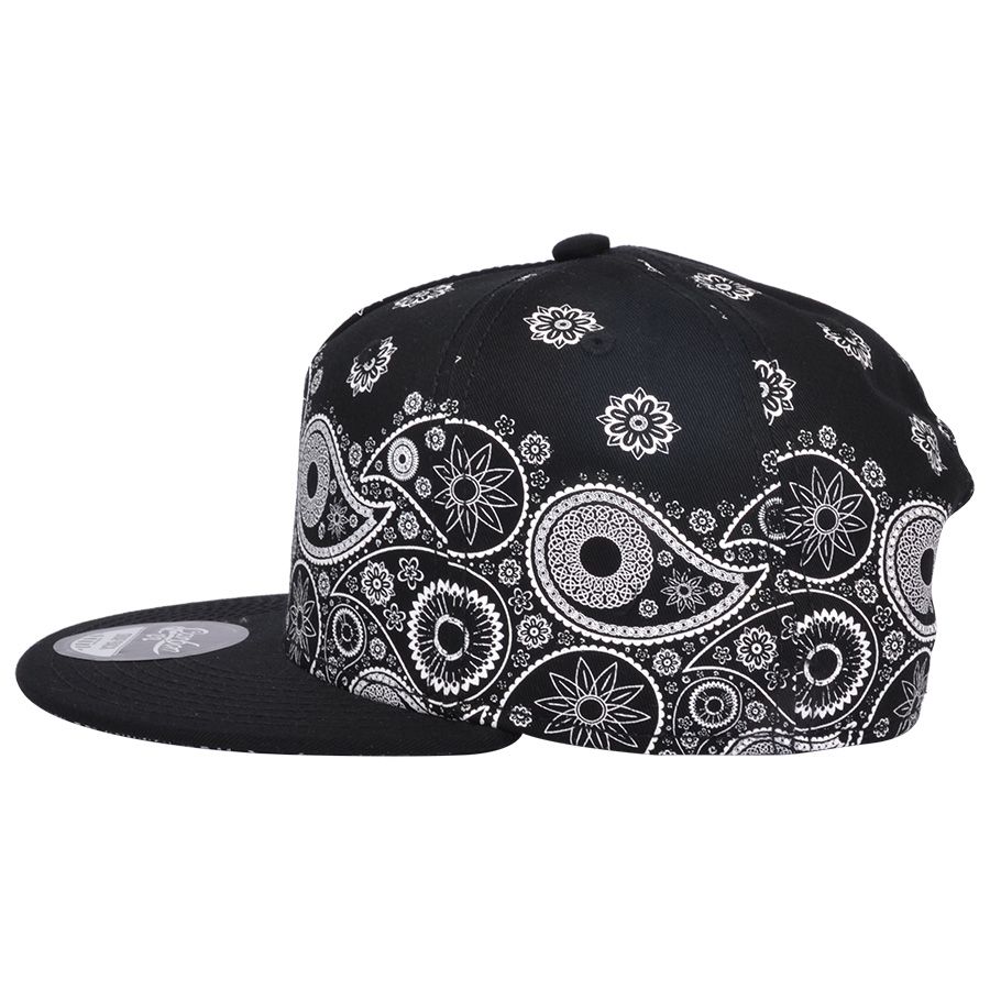Carbon212 Paisley Print Snapback