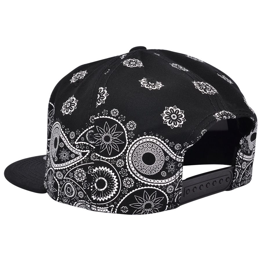 Carbon212 Paisley Print Snapback