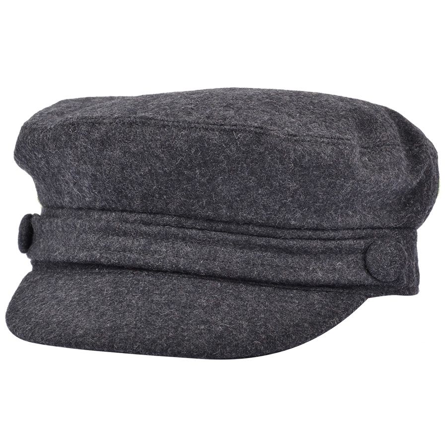 G&H Wool Felt Breton Fisherman Fiddler Cap