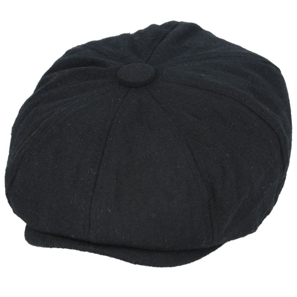 Maz 8 Panel Newsboy Cap With Elastic At The Back