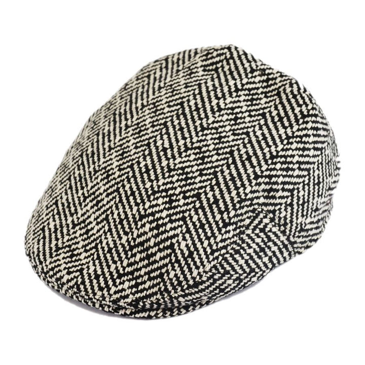 G&H Herringbone Flat Cap