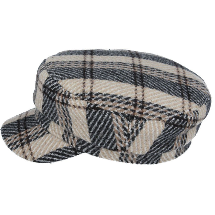 Maz Check Fiddler Fisherman Cap