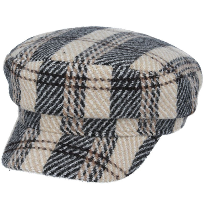 Maz Check Fiddler Fisherman Cap