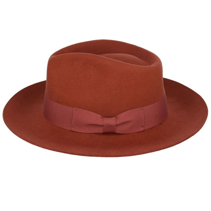 Bullantic - Gladwin Bond Grace Snap-Brim Wool Fedora Hat