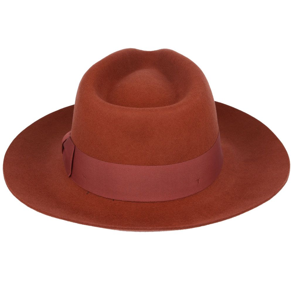 Bullantic - Gladwin Bond Grace Snap-Brim Wool Fedora Hat