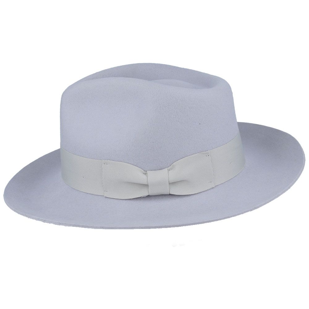 Bullantic - Gladwin Bond Grace Snap-Brim Wool Fedora Hat