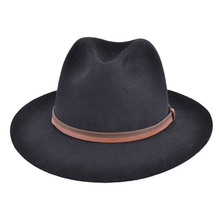 Bullantic - Gladwin Bond Snap Brim Fur Felt Fedora Hat