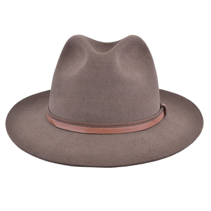 Bullantic - Gladwin Bond Snap Brim Fur Felt Fedora Hat