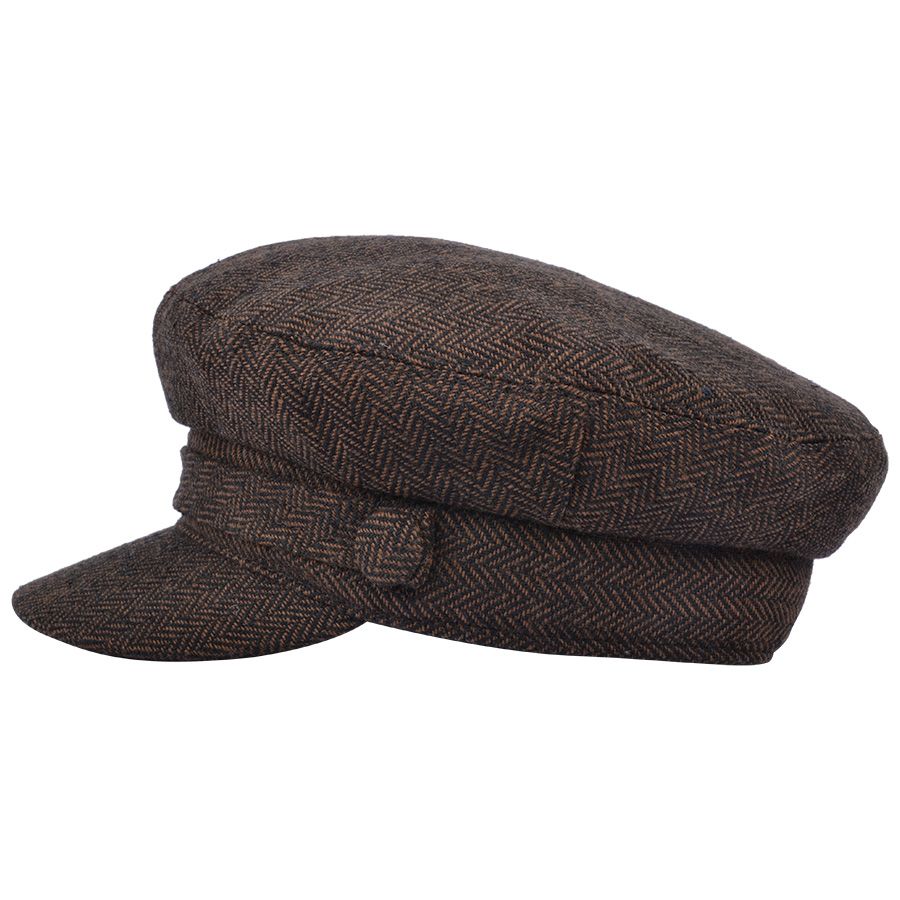 G&H Herringbone Fiddler Cap