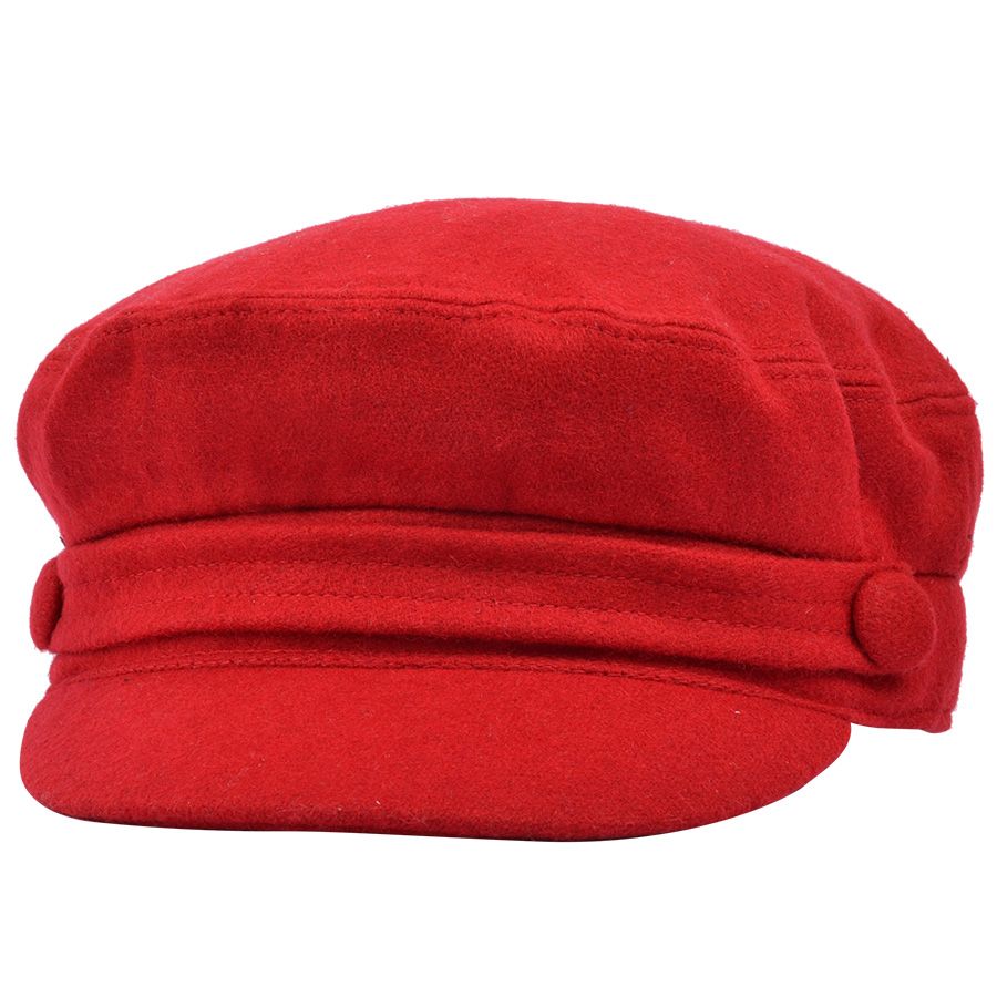 G&H Wool Felt Breton Fisherman Fiddler Cap