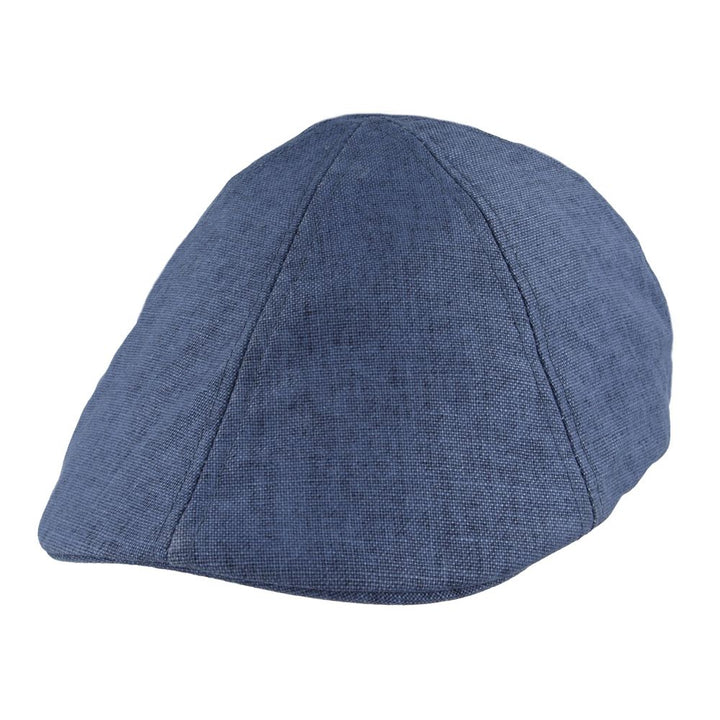 Maz Duckbill Linen Six Panel Flat Cap