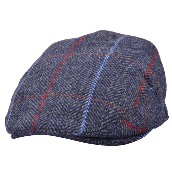 G&H Check Herringbone Flat Cap